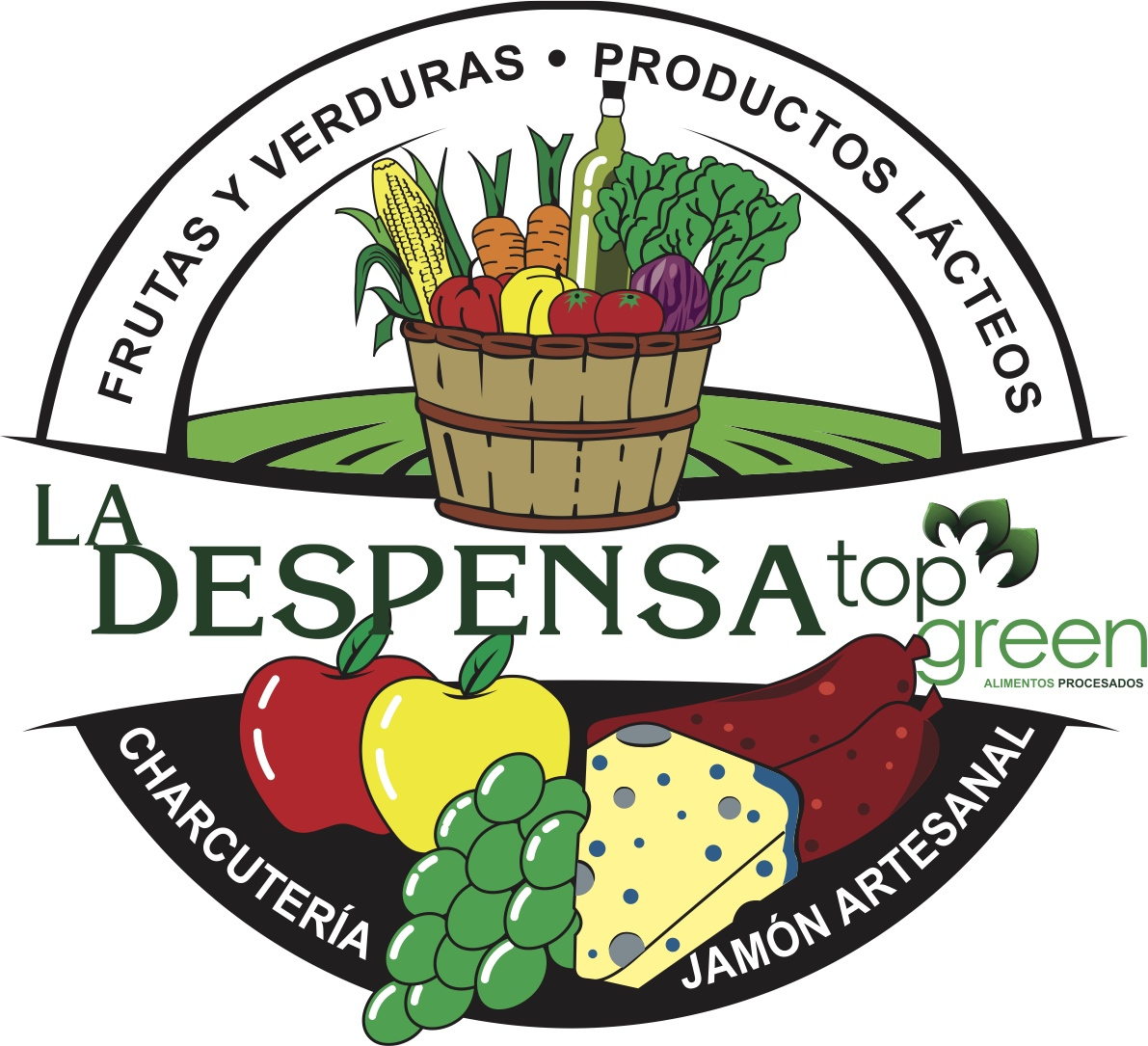 La Despensa Top Green Logo